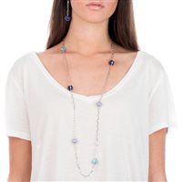 Collana Boccadamo Donna in Bronzo Cristallo XGR557 - XGR557